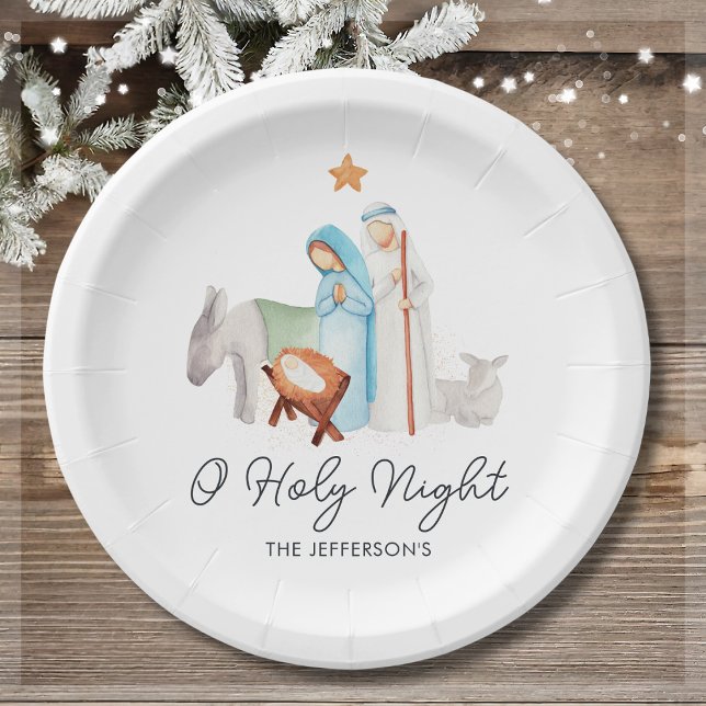 Krippe Weihnachten Pappteller (Von Creator hochgeladen)