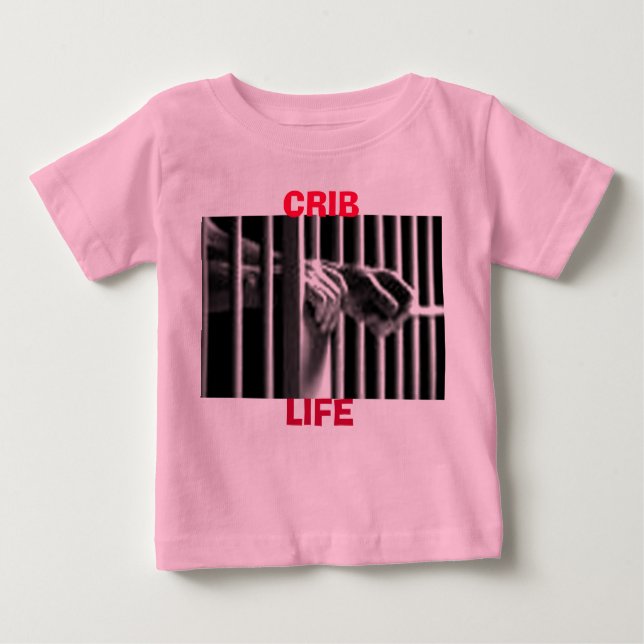 KRIPPEN-LEBEN BABY T-SHIRT (Vorderseite)