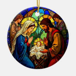 Krippenbaum Keramik Ornament