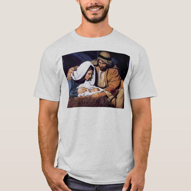 Krippengeschenke für Weihnachten T-Shirt (Vorderseite)