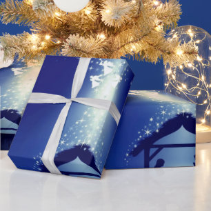 Krippenpapier Geschenkpapier