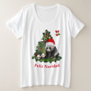 Krippenszene Große Größe T-Shirt