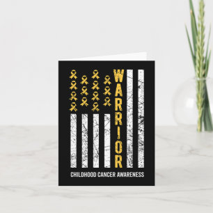 Kririor Gold Ribbon Kindheit Krebs Bewusstsein Karte
