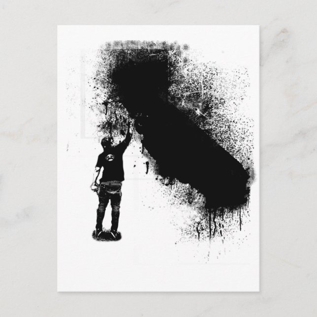 Kris Alan Tagger Postkarte (Vorderseite)