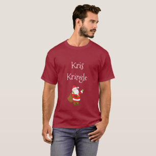 Kris Kringle aka Weihnachtsmann Benutzerdefinierte T-Shirt