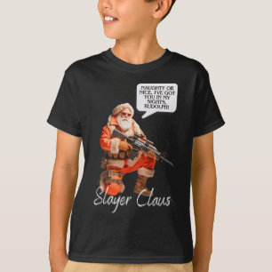 Kris Kringle Festliche Jagd Weihnachten Weihnachts T-Shirt