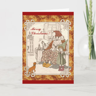 Kris Kringle's Kitty II Feiertagskarte