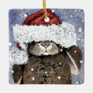 Kris Kringlypaws Keramikornament