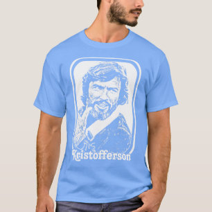 Kris Kristofferson Retro Style Fan Geschenk T-Shirt