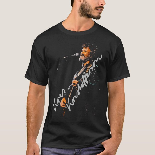Kris Kristofferson T-Shirt (Vorderseite)