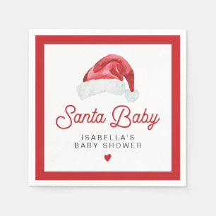 KRIS Niedlicher und moderner Santa Baby Duschtisch Serviette