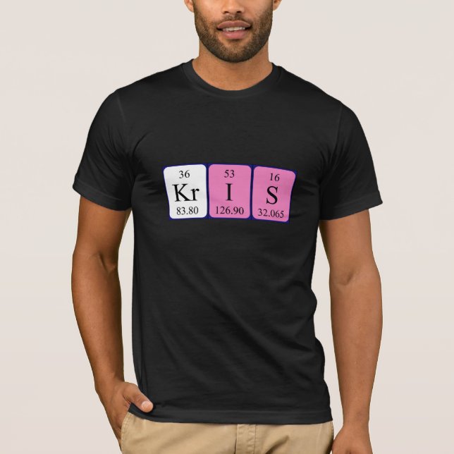 Kris Periodenname Shirt (Vorderseite)