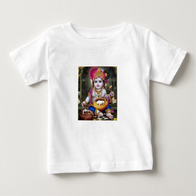 krishna Baby T-Shirt (Vorderseite)