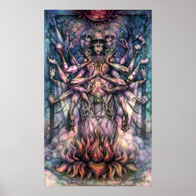 Krishna Corpse Poster (Vorne)