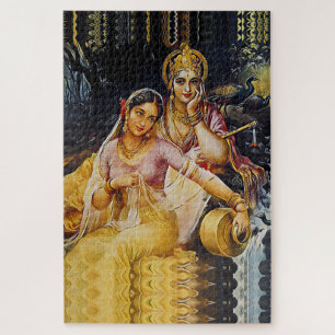 KRISHNA - Hintere Gottheit - Puzzle