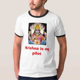 Krishna ist mein Pilot T-Shirt