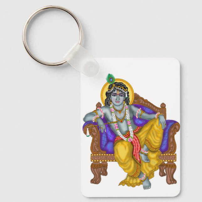 Krishna Keychain Schlüsselanhänger (Vorderseite)