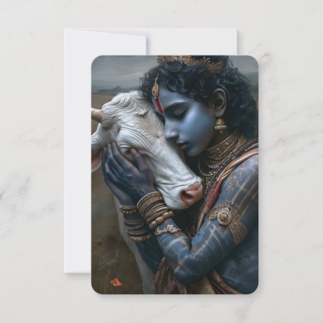 KRISHNA & KUHK DANKESKARTE (Vorderseite)