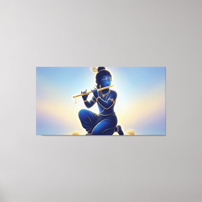 Krishna Leinwanddruck (Vorderseite)