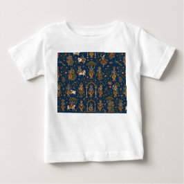 Krishna-Muster Baby T-shirt