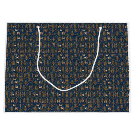 Krishna-Muster Große Geschenktüte