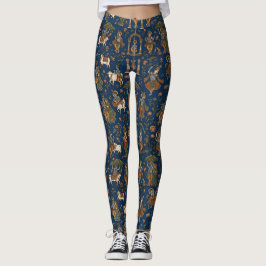 Krishna-Muster Leggings