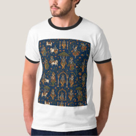 Krishna-Muster T-Shirt