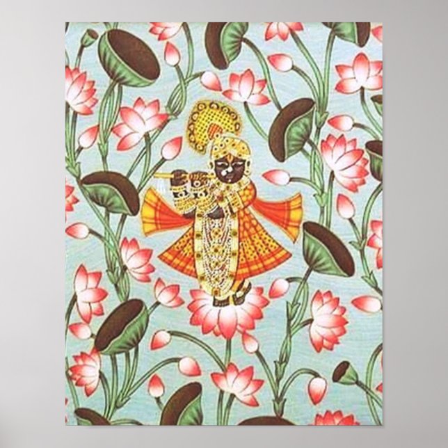 krishna pichwai poster (Vorne)