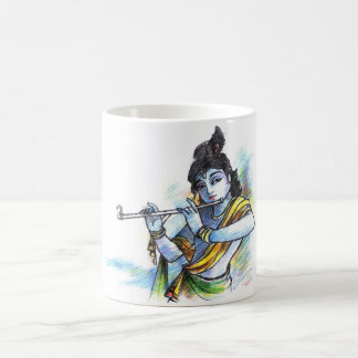 Krishna Skizze Tasse