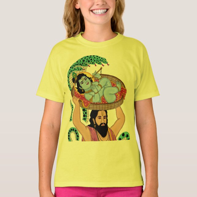 Krishna & Vasudeva T-Shirt (Vorderseite)