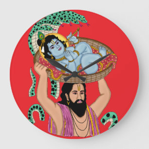 Krishna & Vasudeva Wanduhr