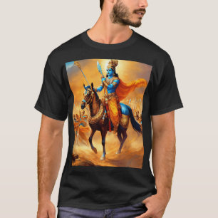 "Krishna's Aura: Heilige Designs für moderne Soule T-Shirt
