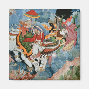 Krishnas Kampf mit INDRA, c.1590 Magnet