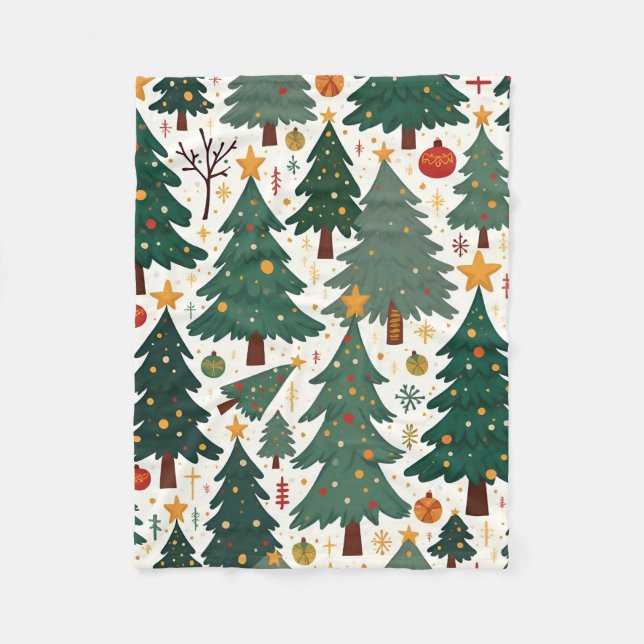 Krismastreudecke Fleecedecke (Vorderseite)