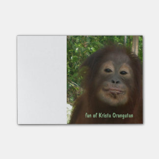 Krista Orang-Utan Post-it Klebezettel
