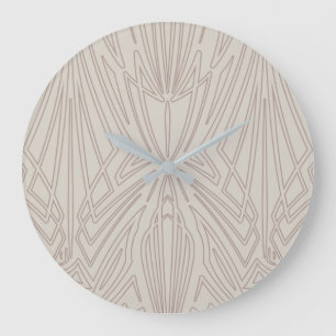 Kristall 1 große wanduhr