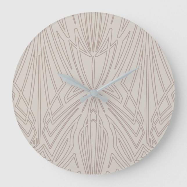 Kristall 1 große wanduhr (Vorderseite)