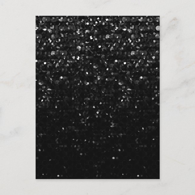 Kristall-Blende-Strings auf Postkarte (Vorderseite)