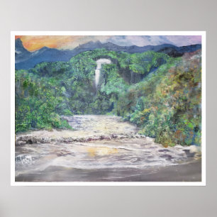 Kristall Coast Print Poster