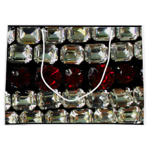 Kristall, Diamanten, Schmuck, Edelstein, Rubine Große Geschenktüte