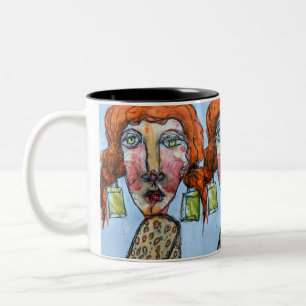 Kristall Girl Zweifarbige Tasse