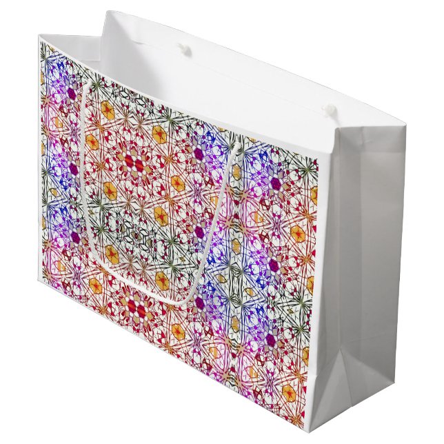 Kristall Große Geschenktüte (Vorderseite Schrägansicht)