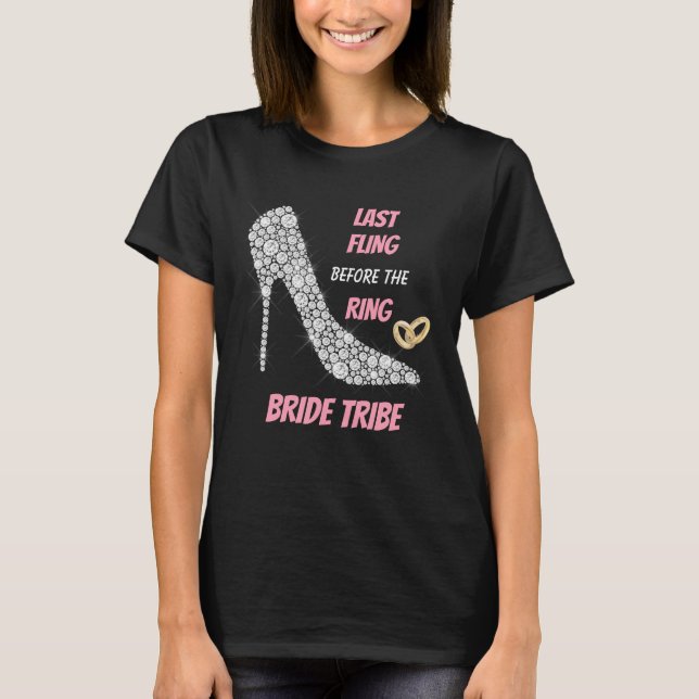 Kristall Heels letzte Flying Bride-Stamm T-Shirt (Vorderseite)