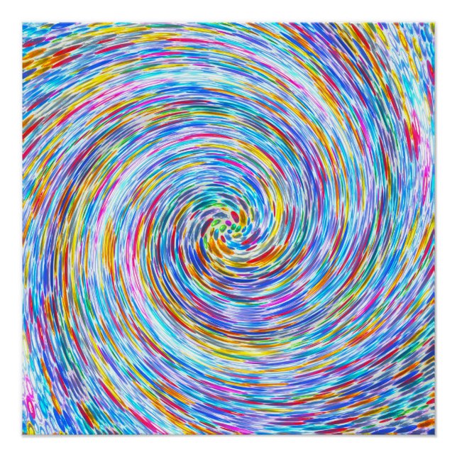 Kristall Swirl Perfect Poster (Vorderseite)