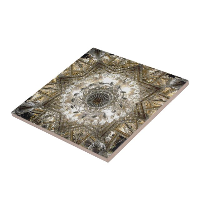 'Kristall' Trivet/Tile Fliese (Seite)