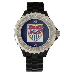 Kristall USA Soccer Armbanduhr