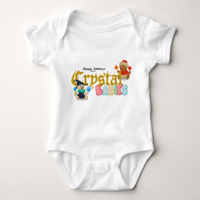 Kristallbabys Baby Strampler (Vorderseite)
