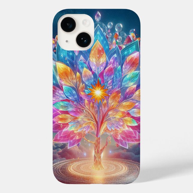 Kristallbaum Case-Mate iPhone Hülle (Rückseite)