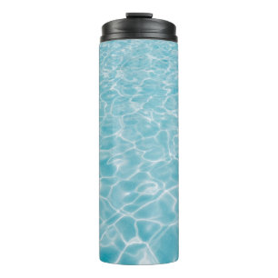 Kristallblaues Wasser Thermosbecher