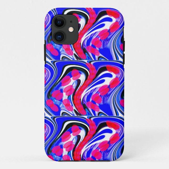 Kristalle Case-Mate iPhone Hülle (Rückseite)